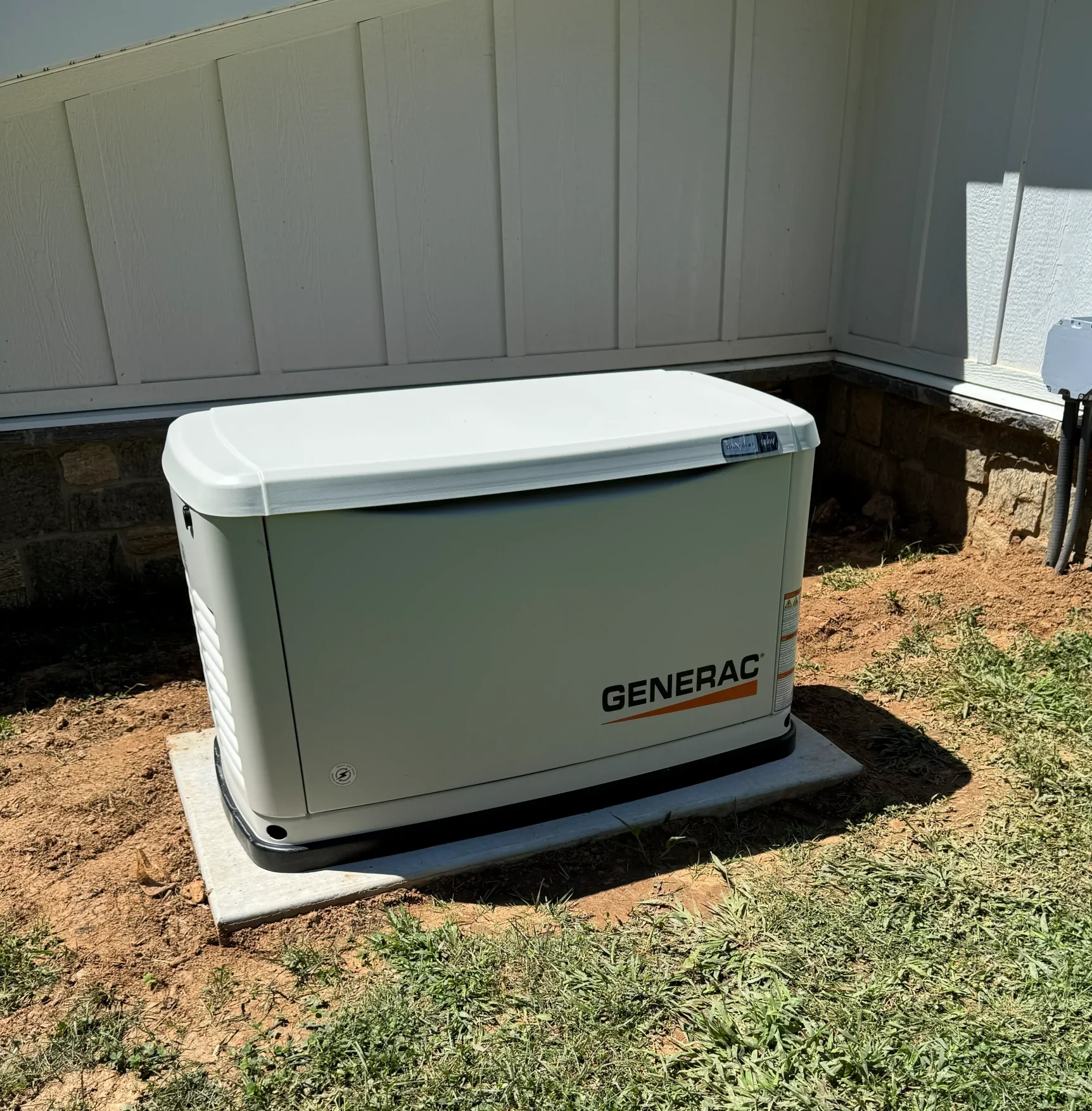 Standby generator and electrical installation by Calvary Electric